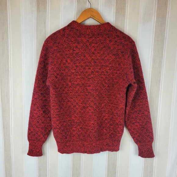 Vintage American Eagle Wool Blend Crewneck Sweater Red Size Medium - Picture 7 of 7